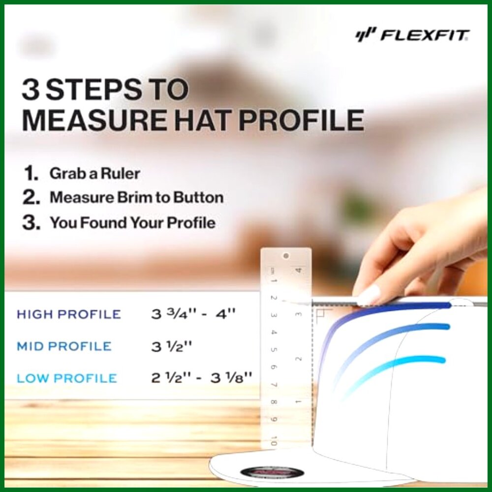 Athletic Baseball Fitted Cap, Polyester Cotton Sp… - image 4